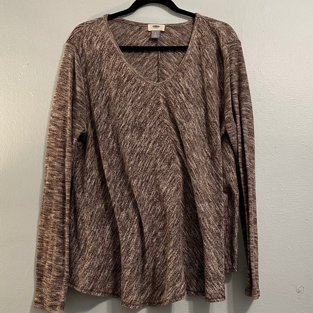 Cute Purple Marbled-Like Shirt!